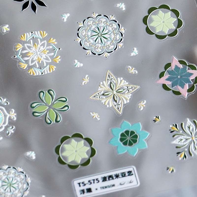 Mandala Nail Stickers
