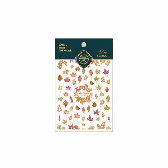 Maple Leaf Nail Stickers, Leaves Nail Decals, Nail Stickers, Nail Decal Art, DIY Nail (186) - TensorNailArt