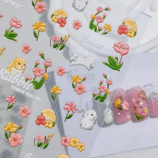 Bunny Nail Stickers