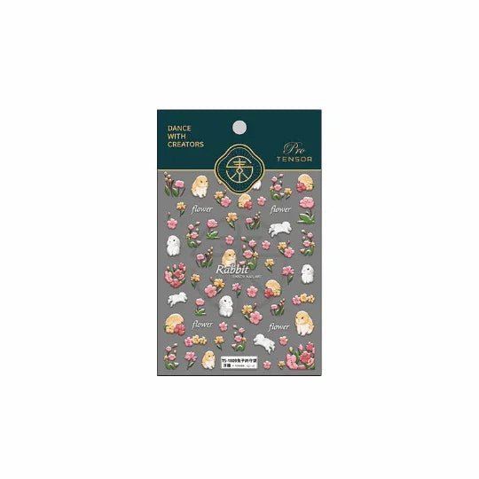 Easter Bunny Nail Stickers