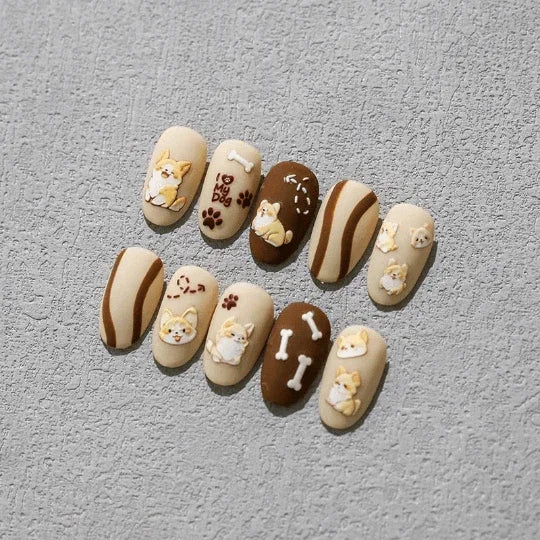 Paw Print Nail Designs