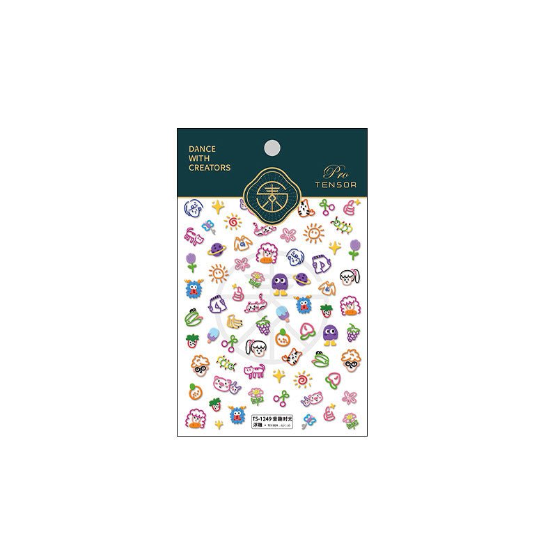 Doodle Nail Stickers