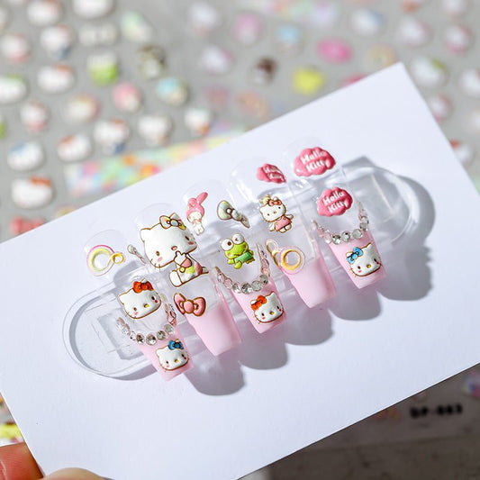 Cute Kitty Nail Decals