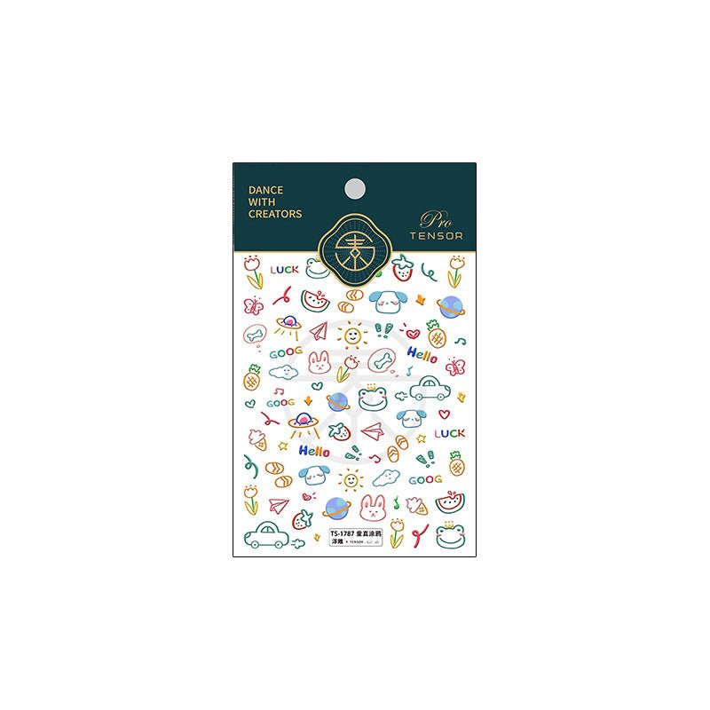 dog nail stickers