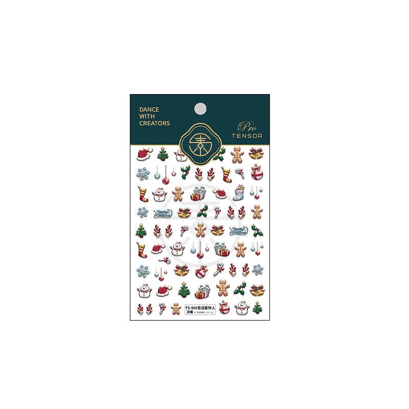 Bells & Gift Nail Stickers