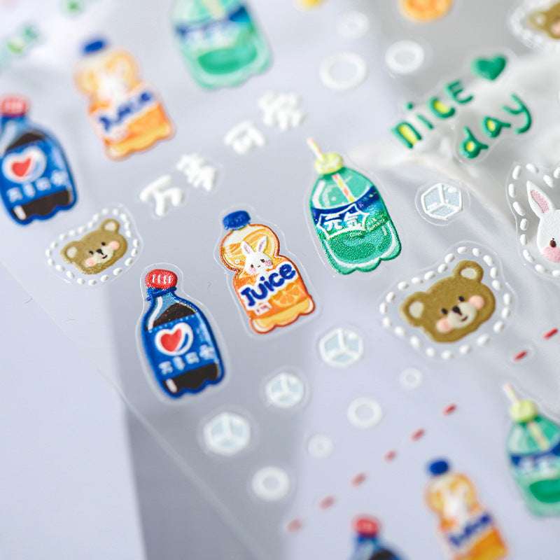 Bunny & Bear Nail Decals