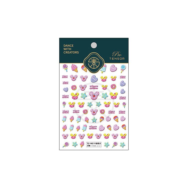 Cute Dessert Nail Stickers