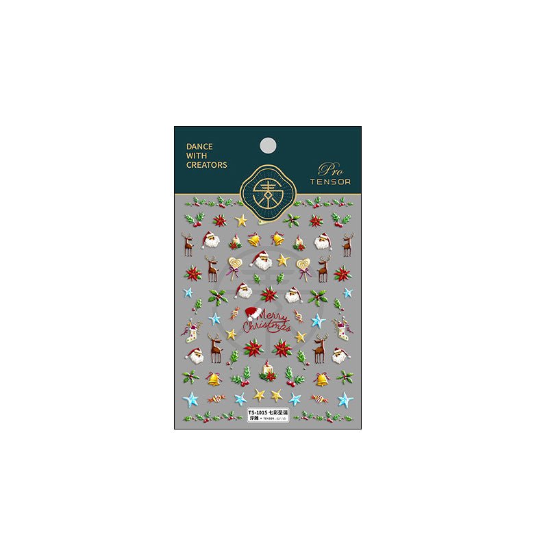 Holiday Nail Art Stickers