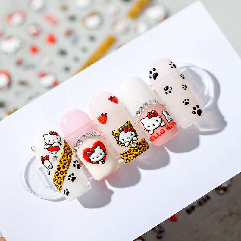 Cute Kitty Nail Decals