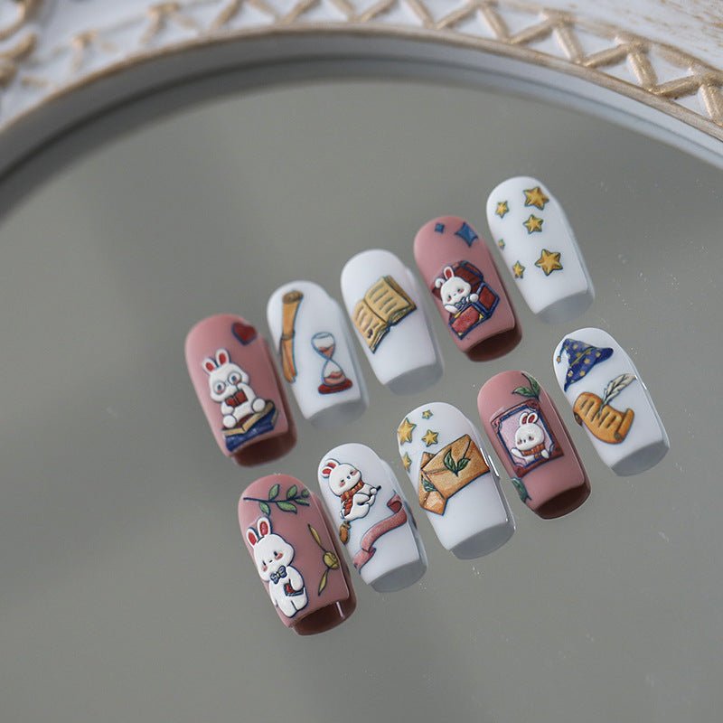 Magical academy nail art