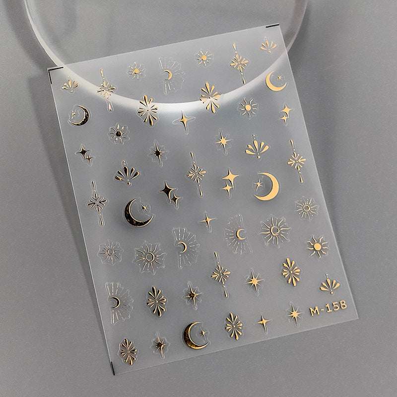 Moon Nail Decal Art