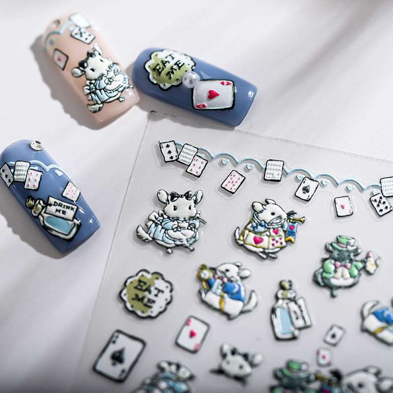 Cosplay nail stickers