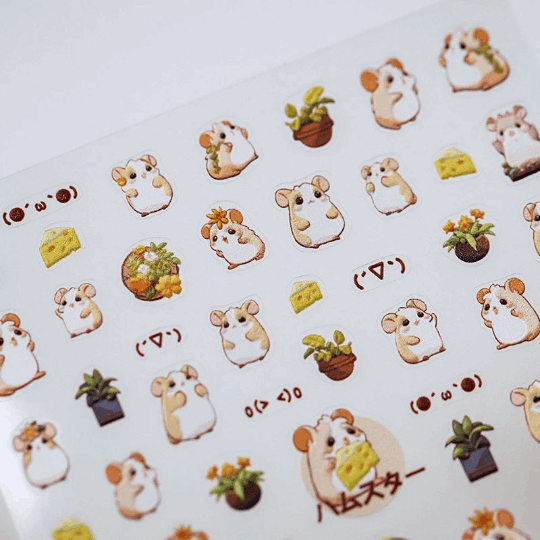 Plant Nail Stickers