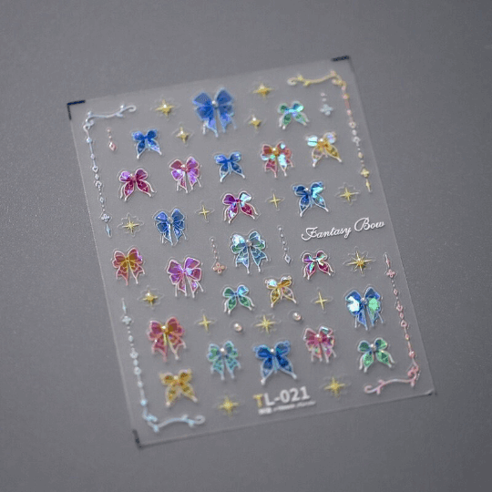 Sparkling Star Nail Stickers