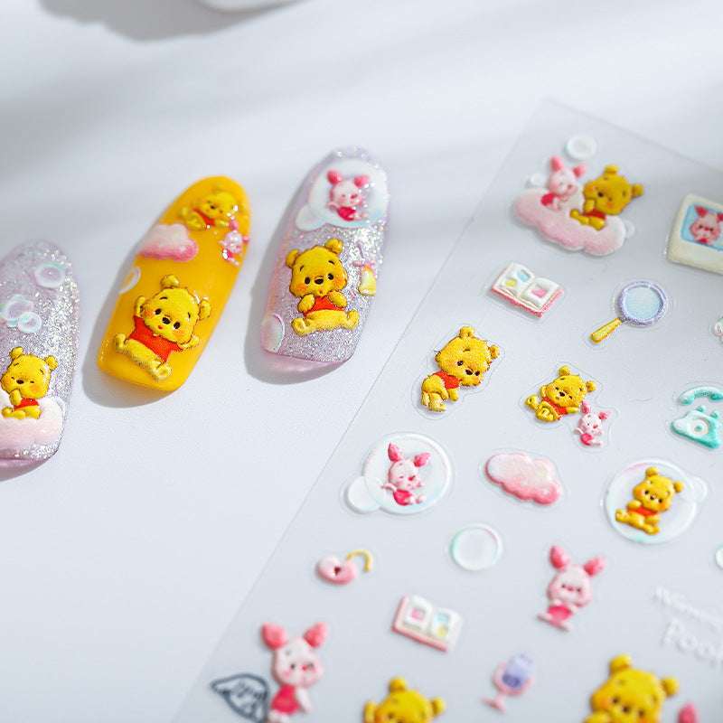 Bear - Inspired Nail Art Decals