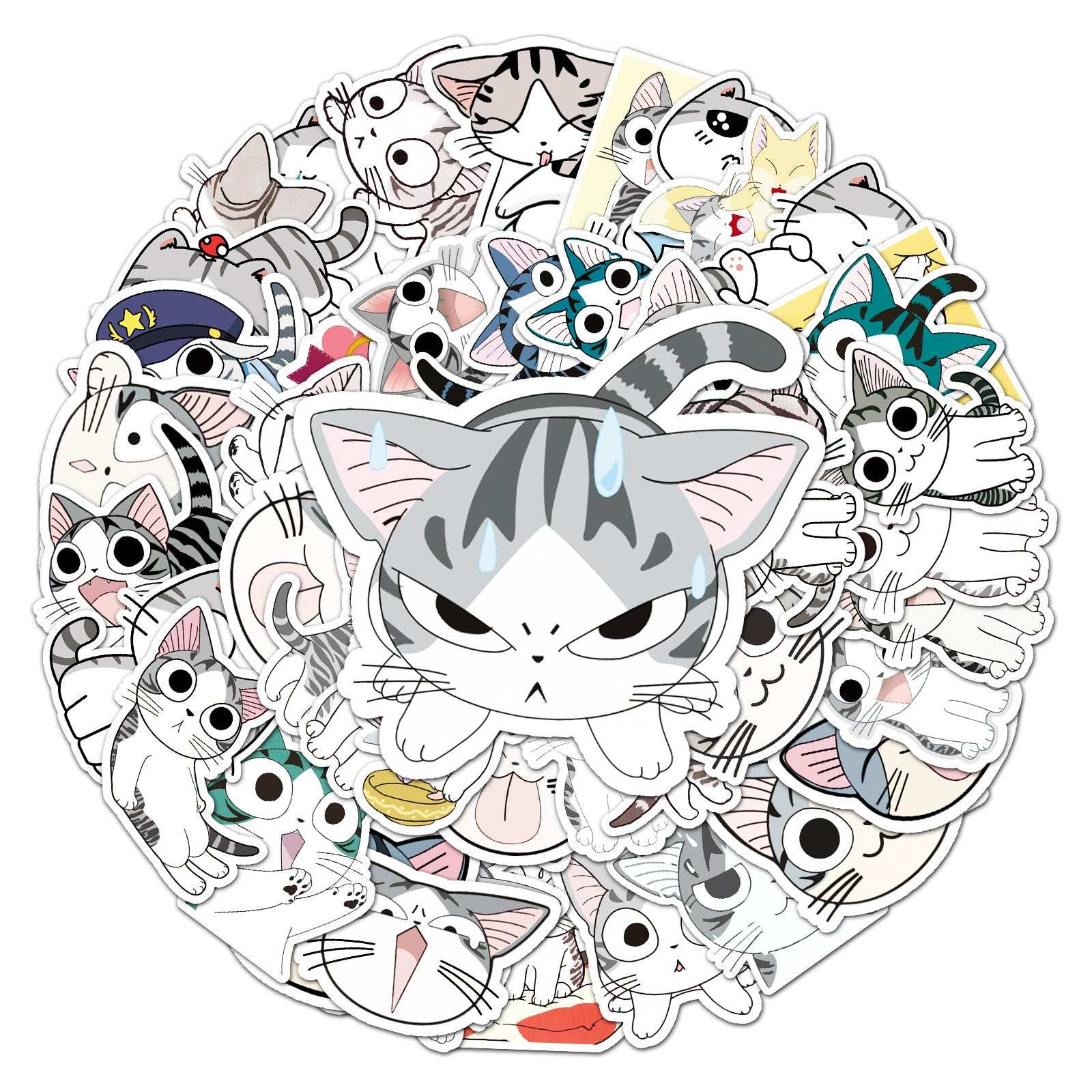 cute cat vinyl stickers