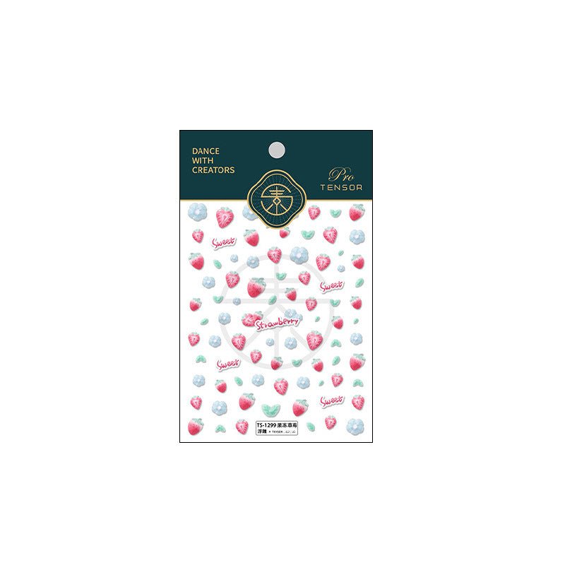 fruity nail stickers