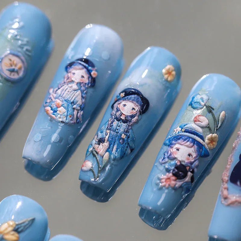 How to Apply Nail Art Stickers for a Long-Lasting Manicure | Tensor ...