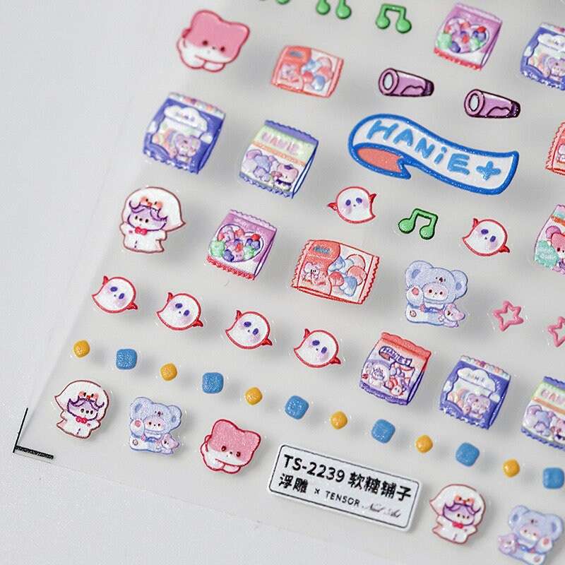 Candy Nail Stickers
