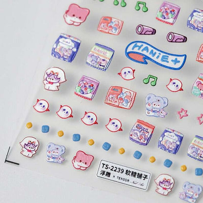 Candy Nail Stickers