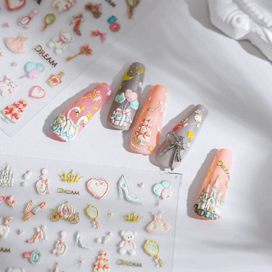 Crown Nail Stickers