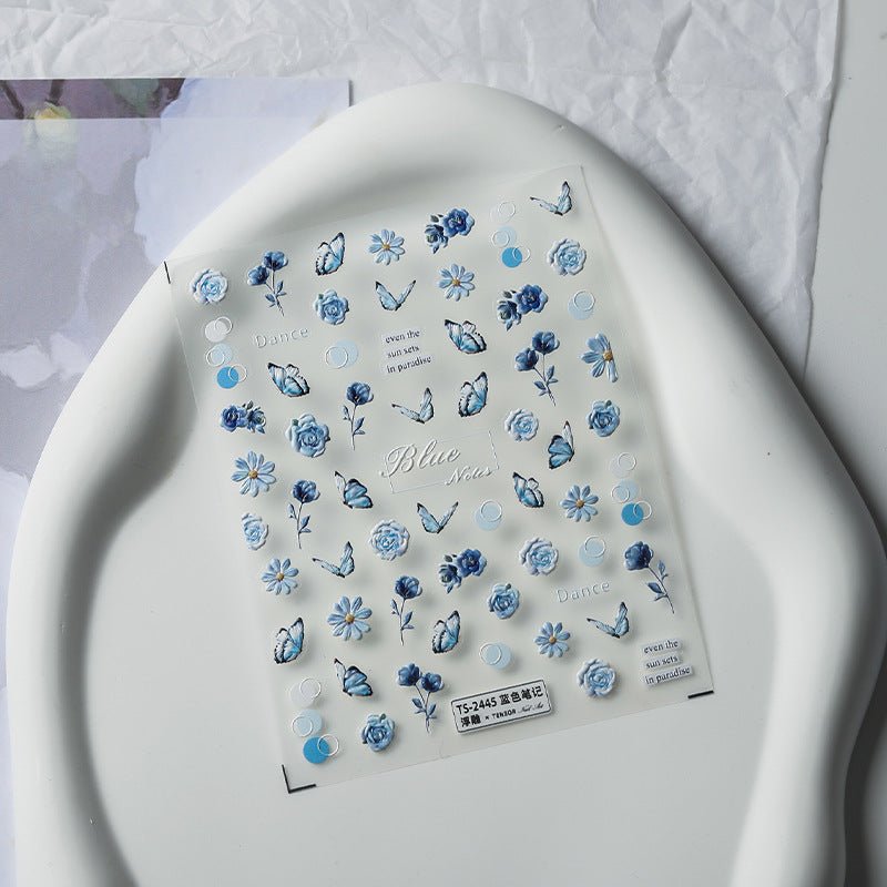 butterfly stickers for nails