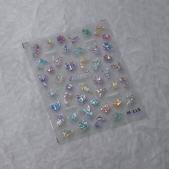 Holographic Nail Art Decals