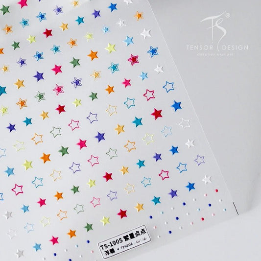  Star  Nail Stickers