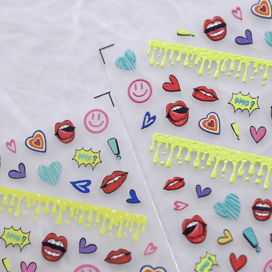 Fun Street Style Nail Art Decals