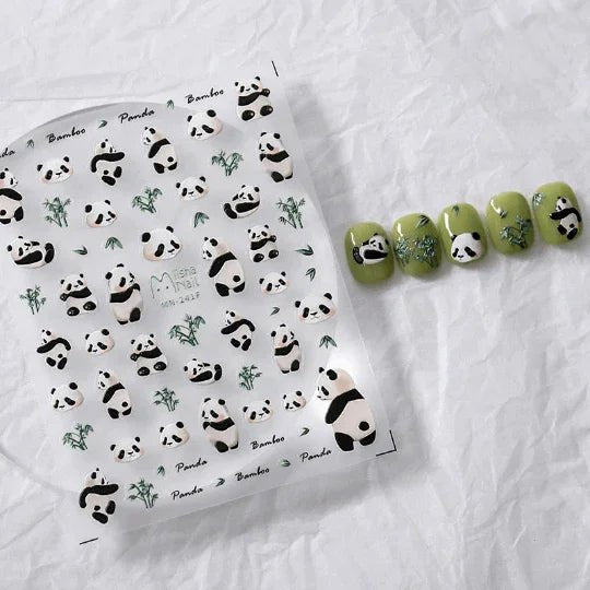 Panda Nail Stickers