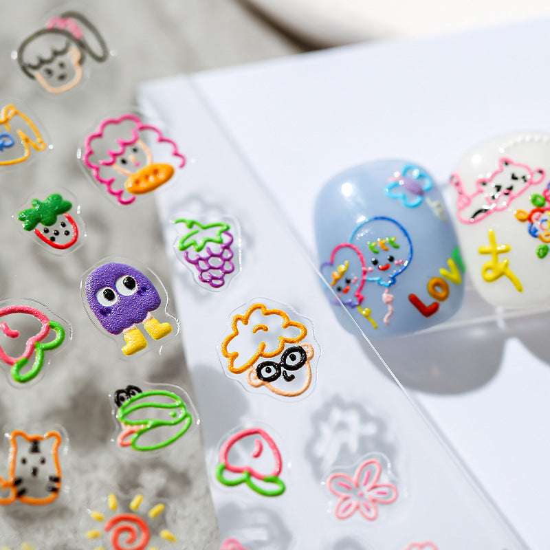 Playful Nail Decals