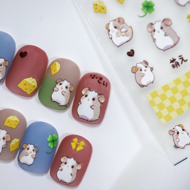 Cartoon Nail Art Stickers