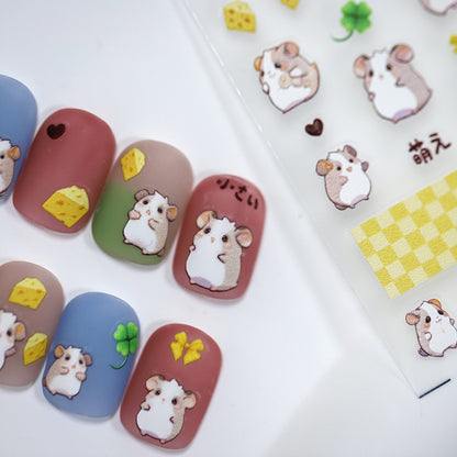 Cartoon Nail Art Stickers