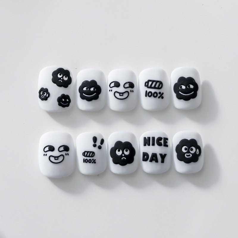 Kawaii Music Note Nail Stickers