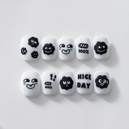 Kawaii Music Note Nail Stickers