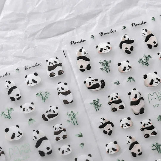 Bamboo Nail Stickers