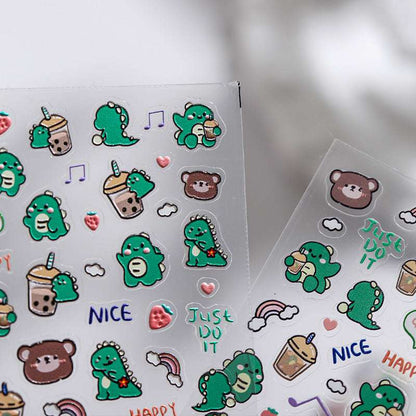Bear Nail Art Stickers