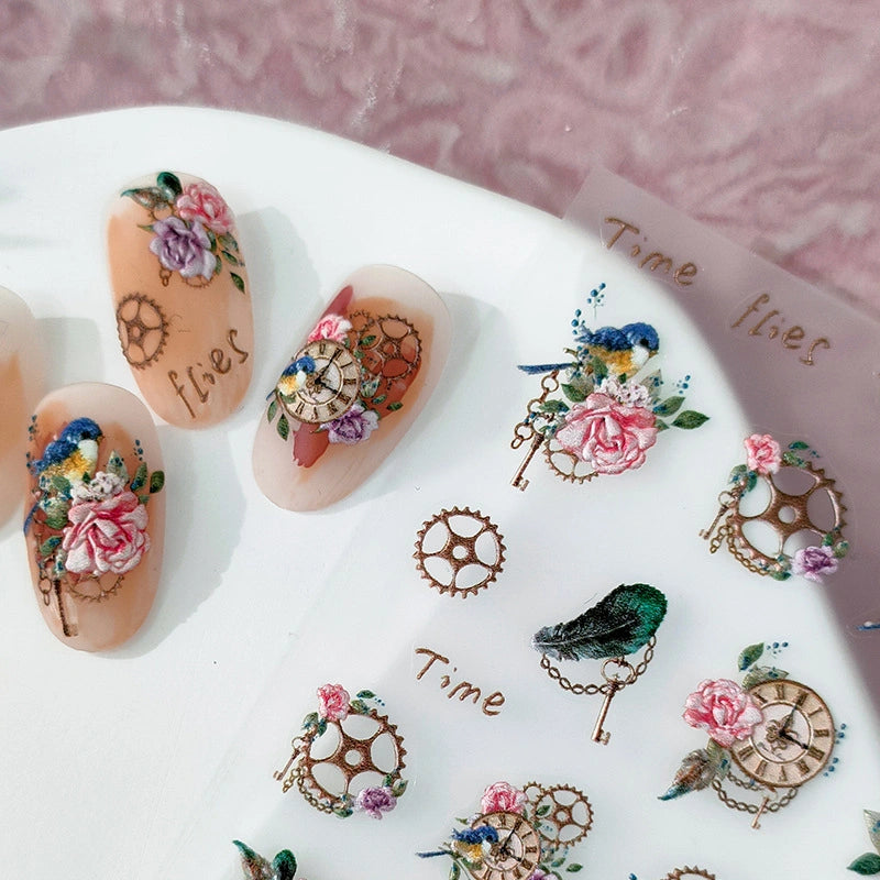 Bird Nail Stickers