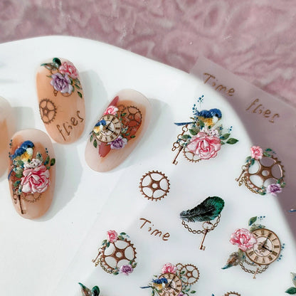Bird Nail Stickers