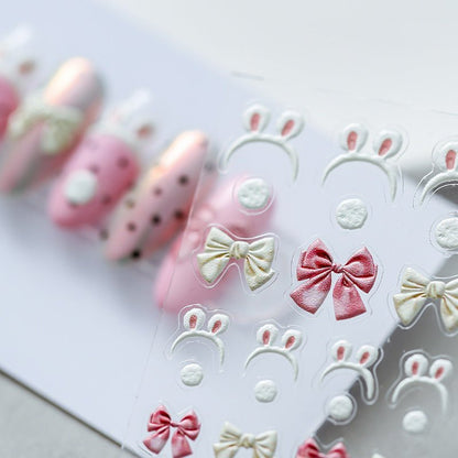 Bow Nail Stickers