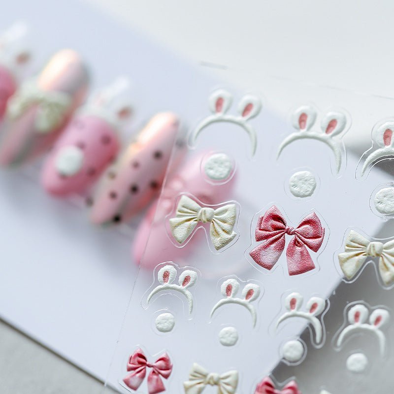 Bow Nail Stickers