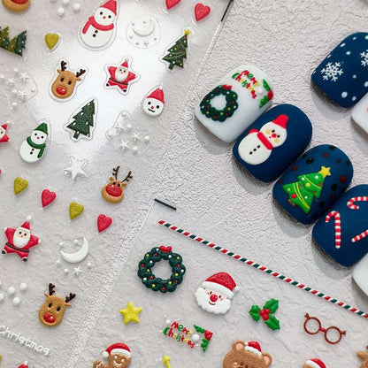 Xmas Nail Art Stickers