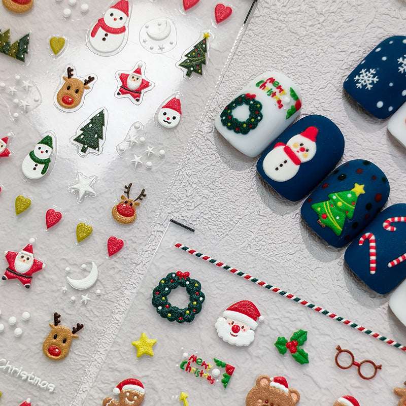 Xmas Nail Art Stickers