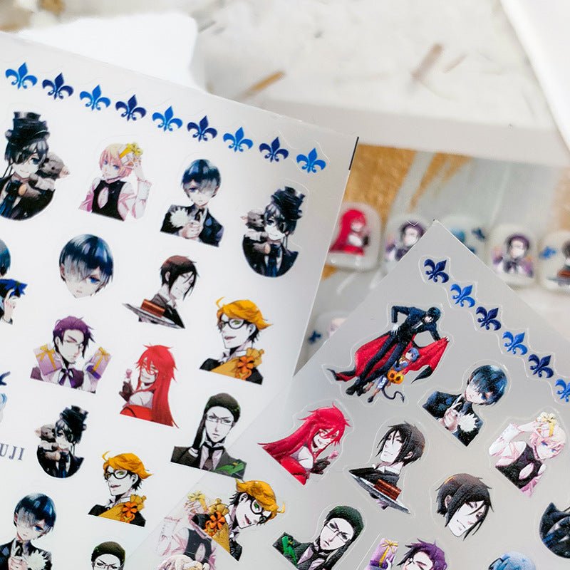 3D Comic Style Nail Decals