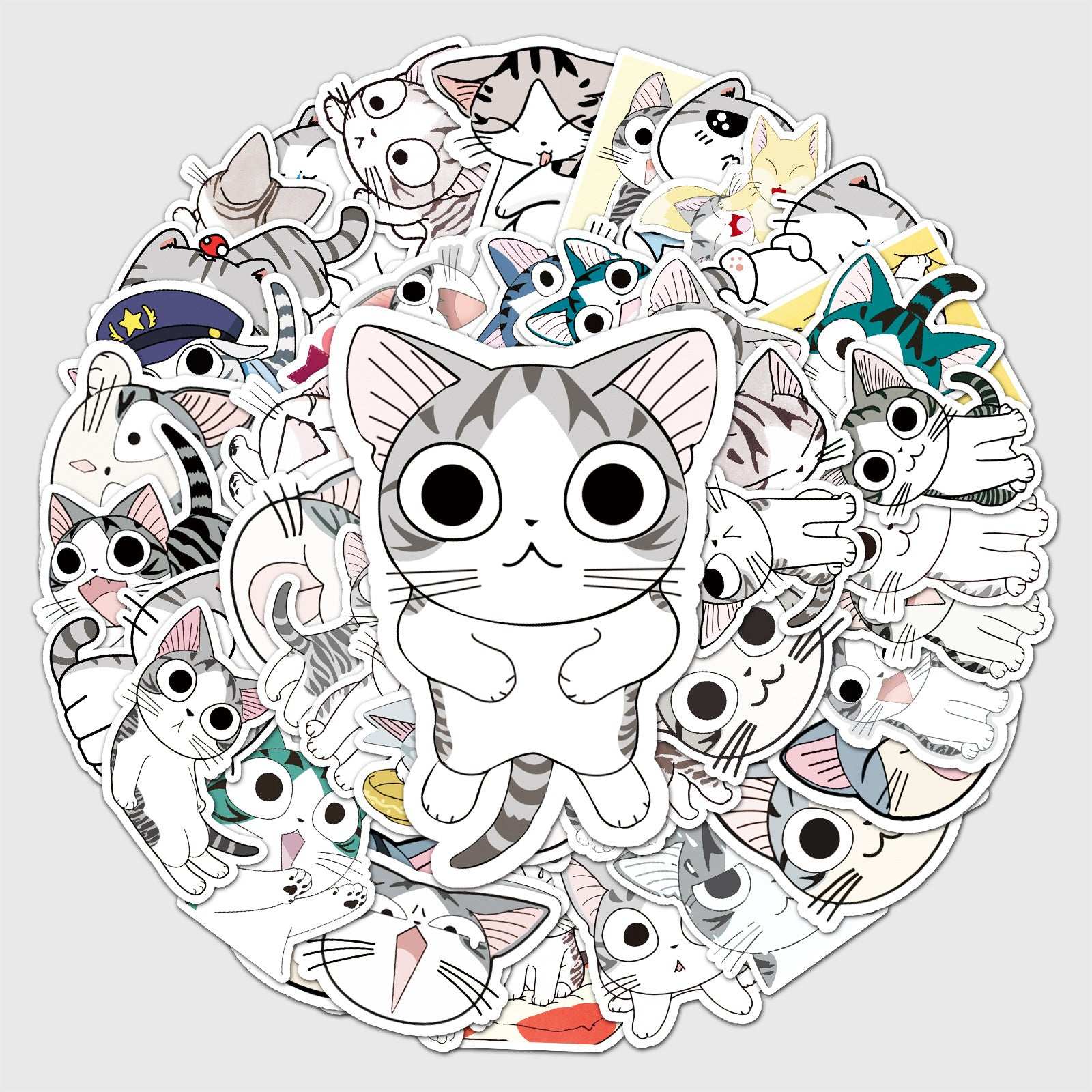 Cat Waterproof Vinyl Stickers