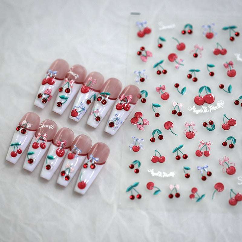 5D Fruits Nail Art Stickers