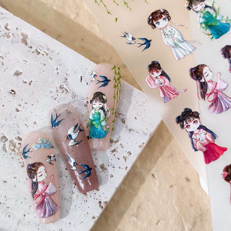 Chinese Style Nail Decals