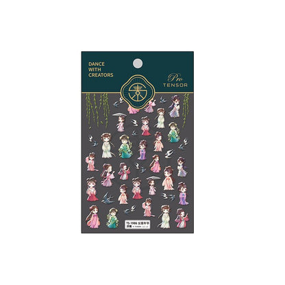 3D Cultural Nail Stickers