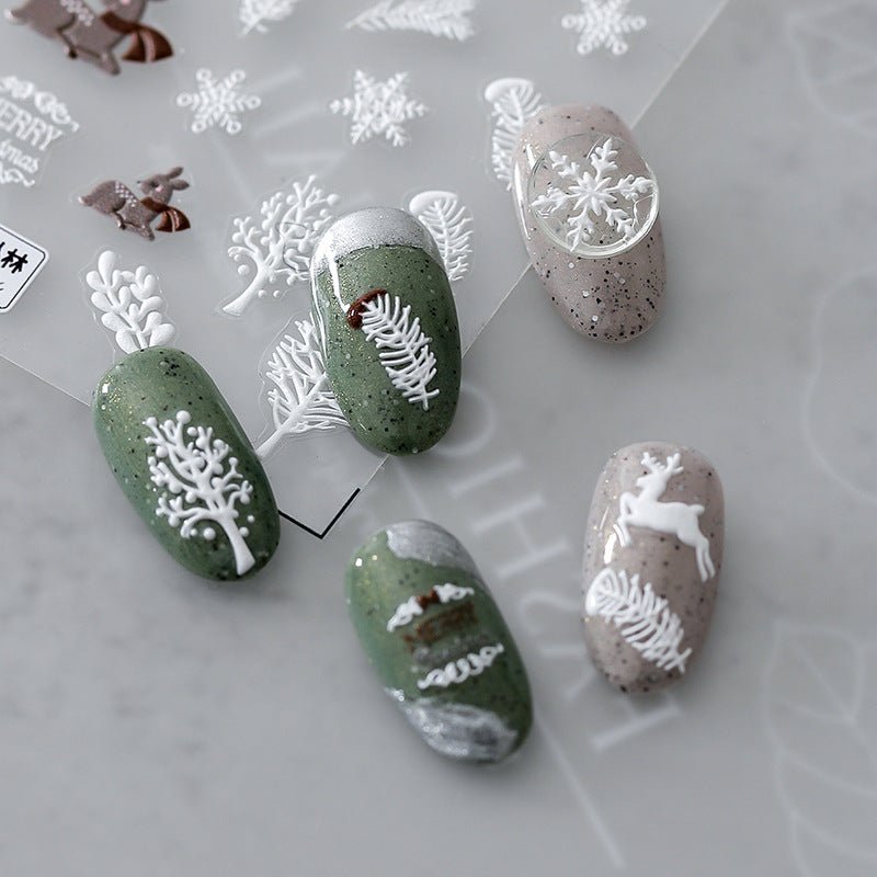 Winter Nail Art Decals