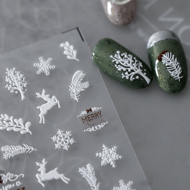 Reindeer Nail Decals